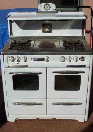 1940's Wedgewood Double Oven from Classical Gas Stoves