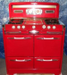 O'Keefe & Merritt red stove