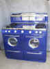 Western Holly Cobalt Blue stove